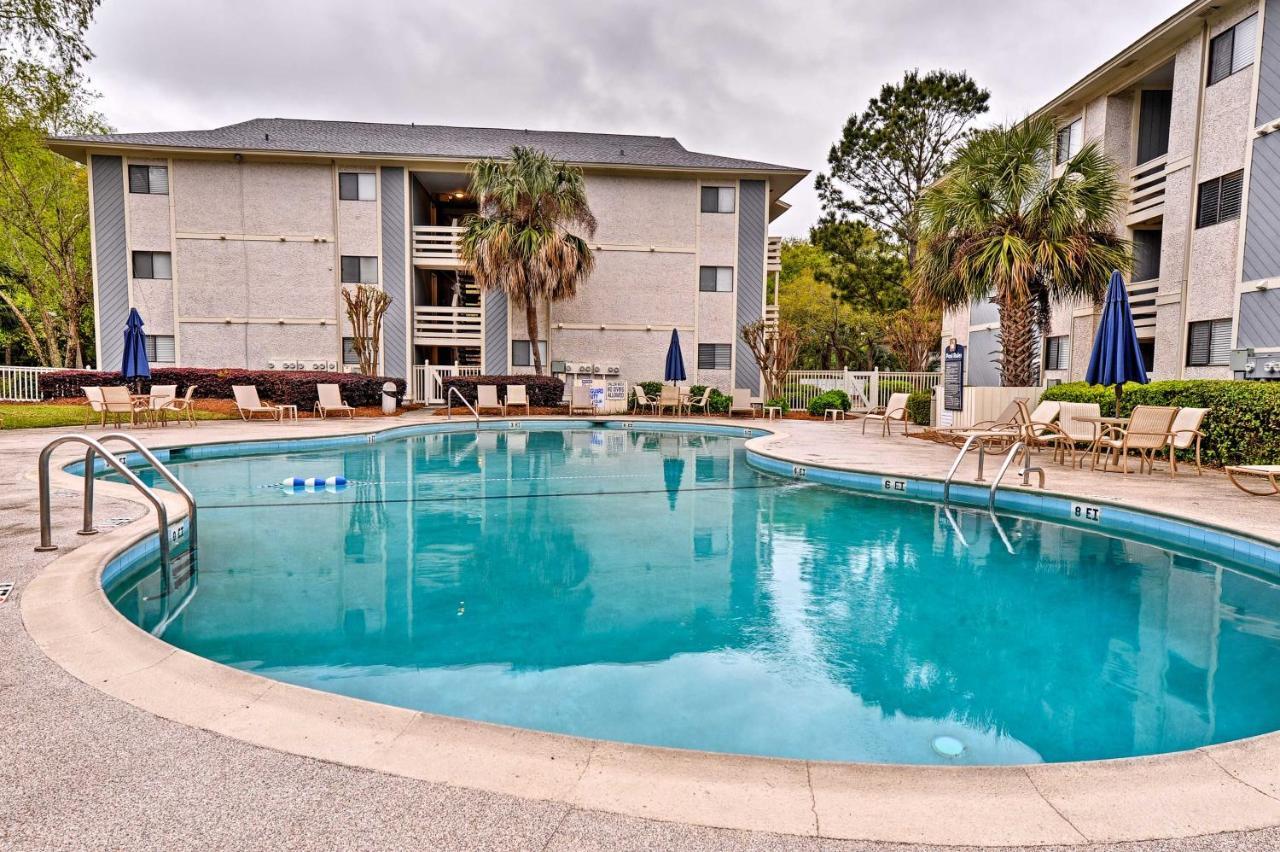 Hilton Head Condo Beach Supplies, Walk To Shore! Хилтон-Хед-Айленд Экстерьер фото
